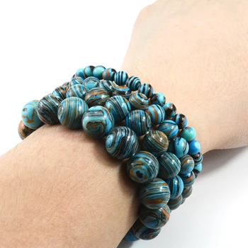 Bracelet Azurite Malachite