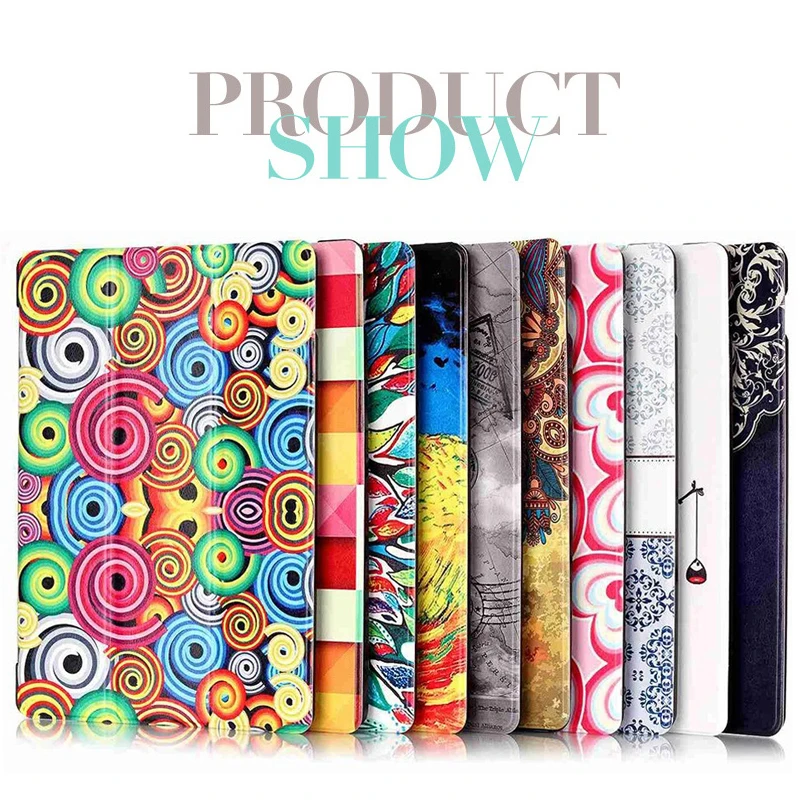 

For Asus Zenpad 10 Z300 Z300c Tablet cases PU Leather Case Flip Cover Unique design Color Painted Magnetic Smart Cover