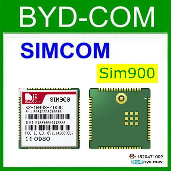 

original SIMCom SIM900 module GPRS MODULE Quad band