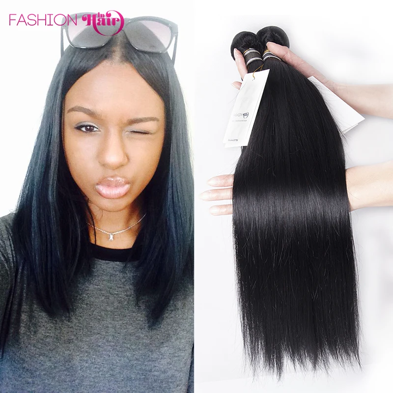 Straight Brazilian Hair Ali Moda Hair Company Jet Black Brazilian