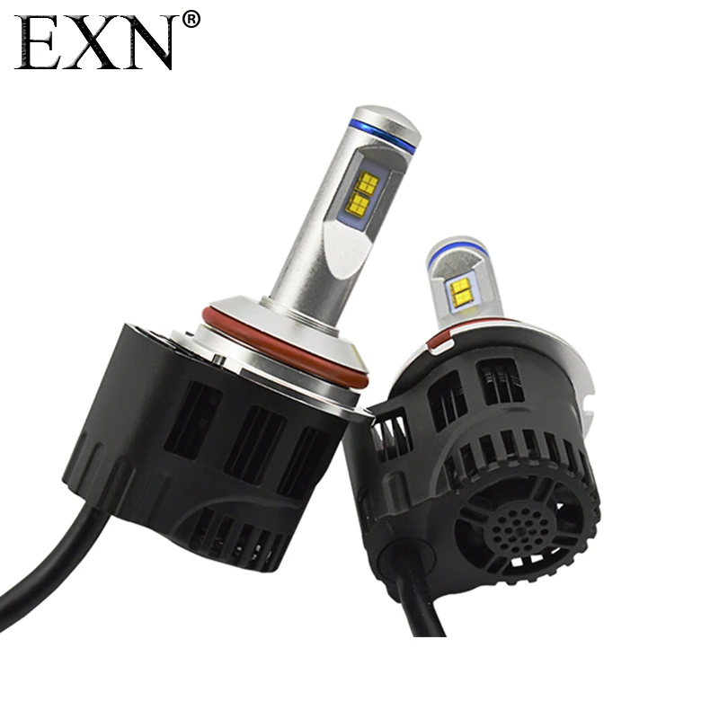 P6 9007 Plug&Play Car LED Headlight 9007 55W 5200LM Hi/Lo Headlamp Fog