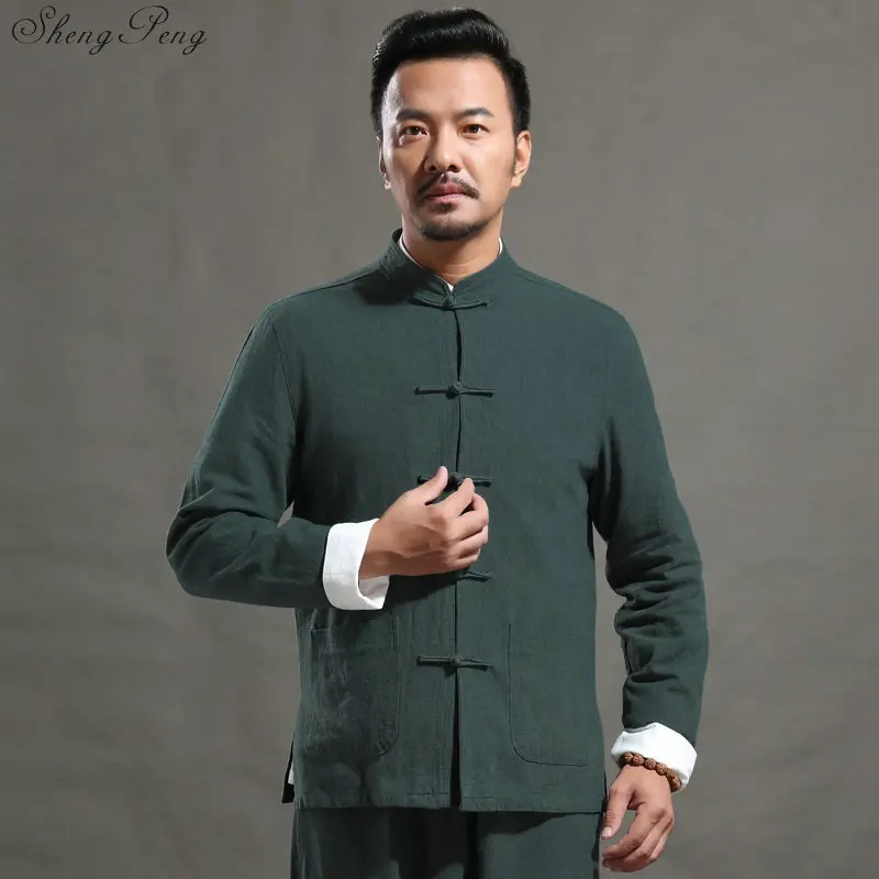 Одежды стиля Востока для мужчин кунг-фу форма Китайский традиционный мужской одежды Мужская китайские куртки китайский интернет-магазине Q599
