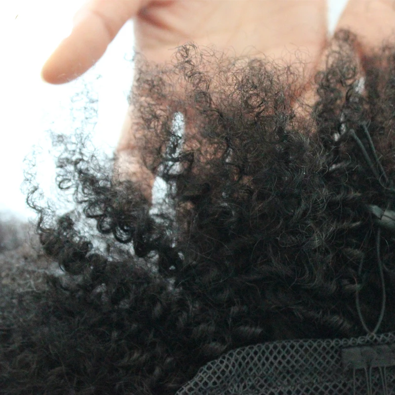 8A-Afro-Kinky-Curly-Ponytail-Hair-Extensions-Real-Hair-Ponytail-Clip-Brazilian-Virgin-Human-Hair-Ponytail (4)