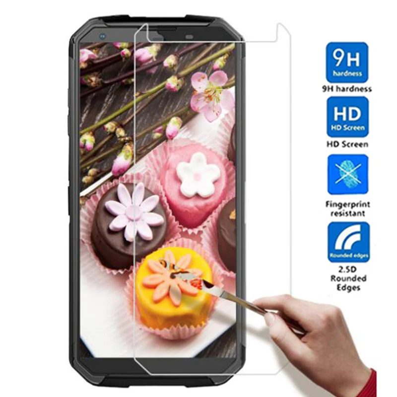

2PCS Tempered Glass For Blackview BV9500 Protective Film Explosion-proof Screen Protector For Blackview BV9500Pro phone cover