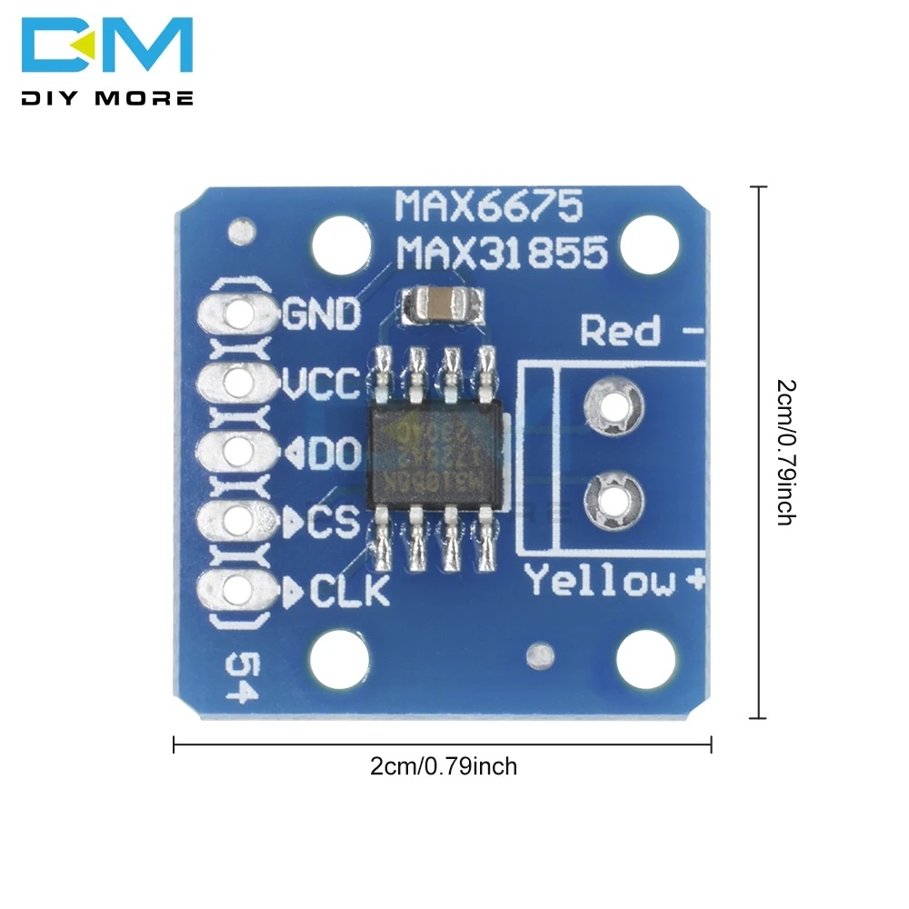 MAX31855 K Тип термопары Breakout плата температура 1350 Цельсия для 3 V-5 V Для Arduino MAX31855 Модуль платы