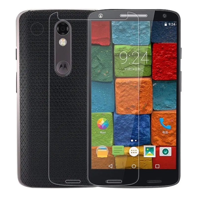 Закаленное стекло для Motorola Moto X Force 2.5D 9H Защитная пленка Droid Turbo 2 XT1580 XT1581 XT1585|glass screen