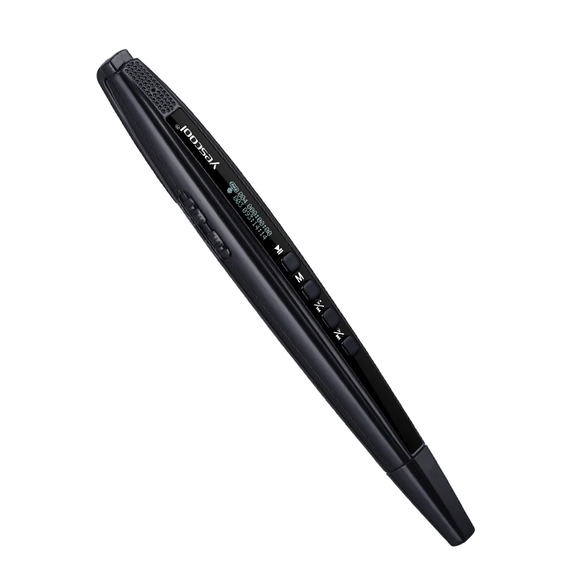Yescool X6B Digital Voice Recorder pen voice activated writing Dictaphone for Meeting Training Class court Rechargeable HIFI MP3