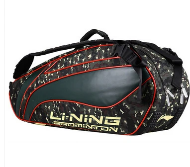 Lindan Lining Badminton Rackets Bag 2017 New Genuine 6 9 Racquets Lindan Lining Badminton Rackets Bag 2017 New Genuine 6 9 Racquets Load Li Ning Abjj096 Abjj088 Backpack In Racquet Sport Bags From Sports