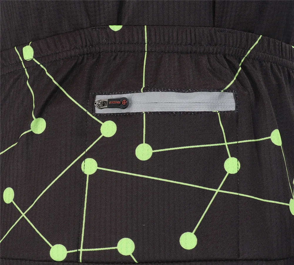 Новый Для мужчин летние шорты Наборы для ухода за кожей Зеленый Короткие быстросохнущая рукавом 3D гель Pad Биб Шорты для женщин дорога MTB