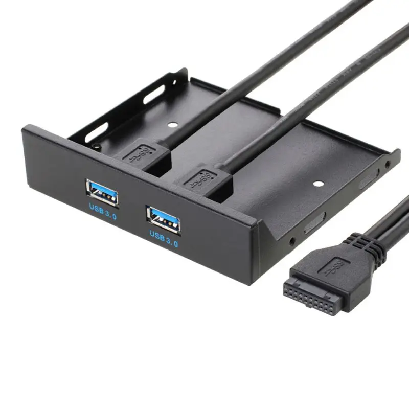 USB 3.0 اللوحة الأمامية خط الكمبيوتر قرص مرن المدمج في USB لوحة