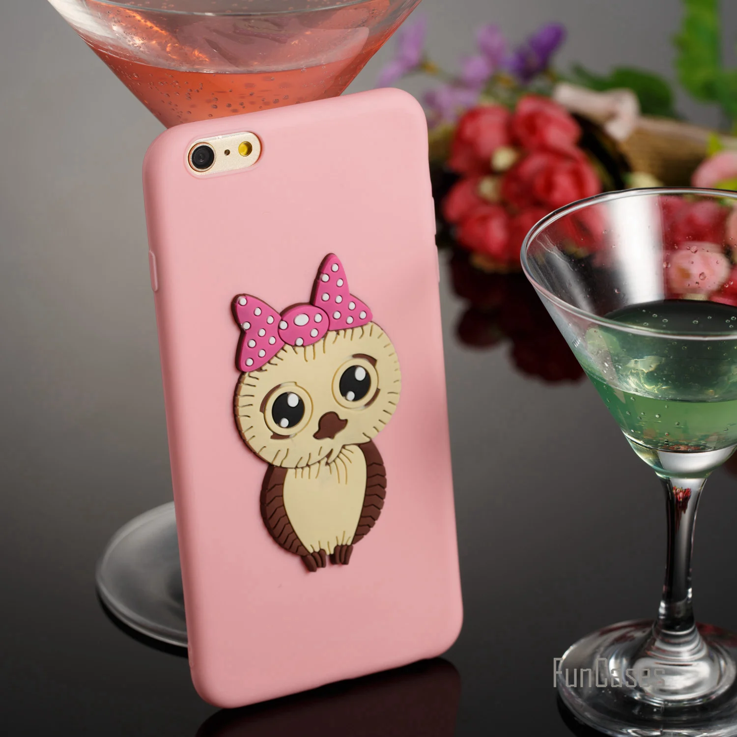 Коробка для сладостей СПС Etui iPhone 6 Plus Мягкий силиконовый чехол Fundas геометрический