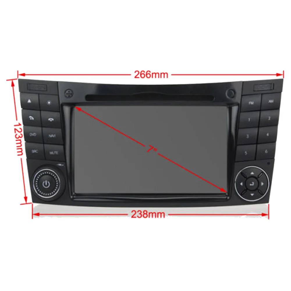 Top RoverOne For Mercedes W219 CLS350 CLS500 CLS550 CLS55 CLS66 Android 8.0 Car Navigation Media Styling Accessories Spare Parts 5