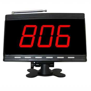 wireless calling system,server paging system for restaurant,coffee shop,office,factory,supermarket.3 digits display receiver wireless calling system,server paging system for restaurant,coffee shop,office,factory,supermarket.3 digits display receiver