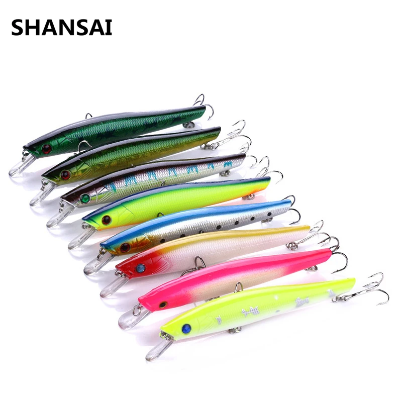 

SHANSAI Lifelike Sea Ocean 14.5 cm 18 g Plastic Bait Fishing Lure Hard Artificial Bait Fishing Tackle F113