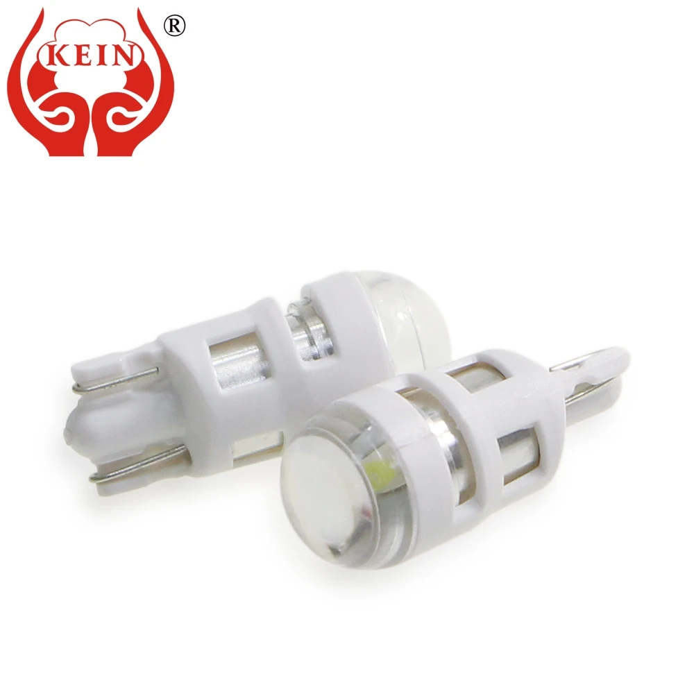 

KEIN 8PCS 168 194 w5w t10 led bulbs 3030 smd t10 led car auto interior side wedge reading license plate lights lamp 12V vehicle