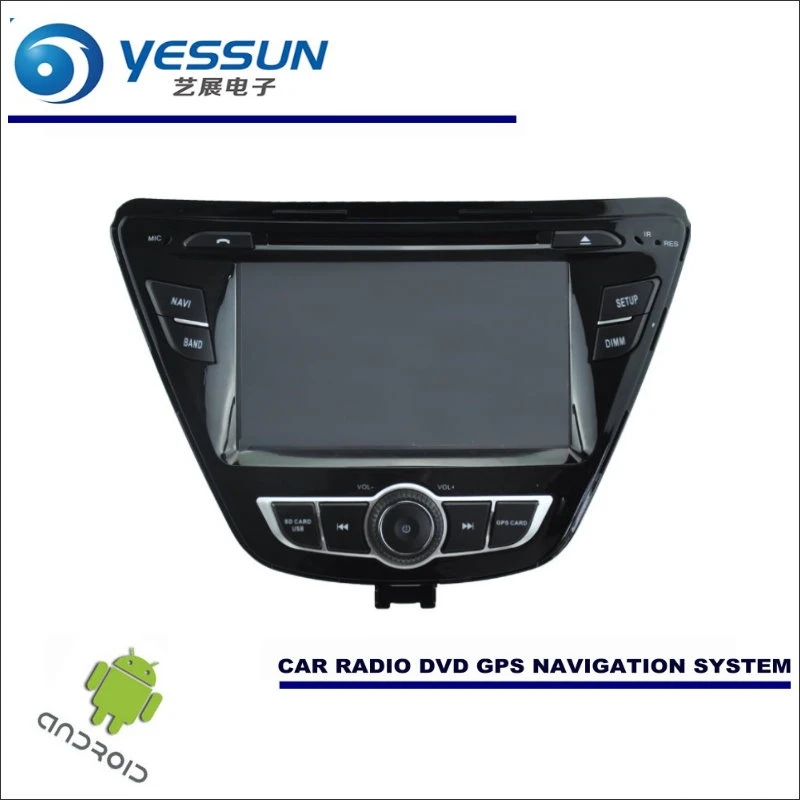 Discount YESSUN Car Android Navigation System For Hyundai Elantra / Langdong Radio Stereo CD DVD Player GPS Navi Multimedia 1