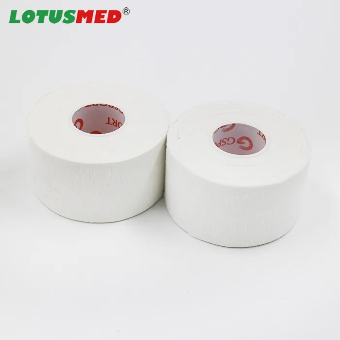 3.8cmx13.7m Latex free zinc oxide athletic rigid strapping tape