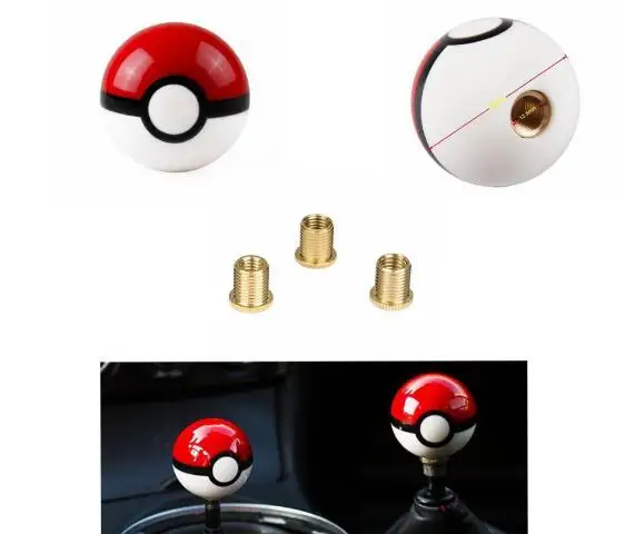 

Universal Gear Shift Knob Stick Shift Knob For Poké Ball 7 Star Dragon Ball 8 Billiards Night Light Noctilucent Night-Luminous