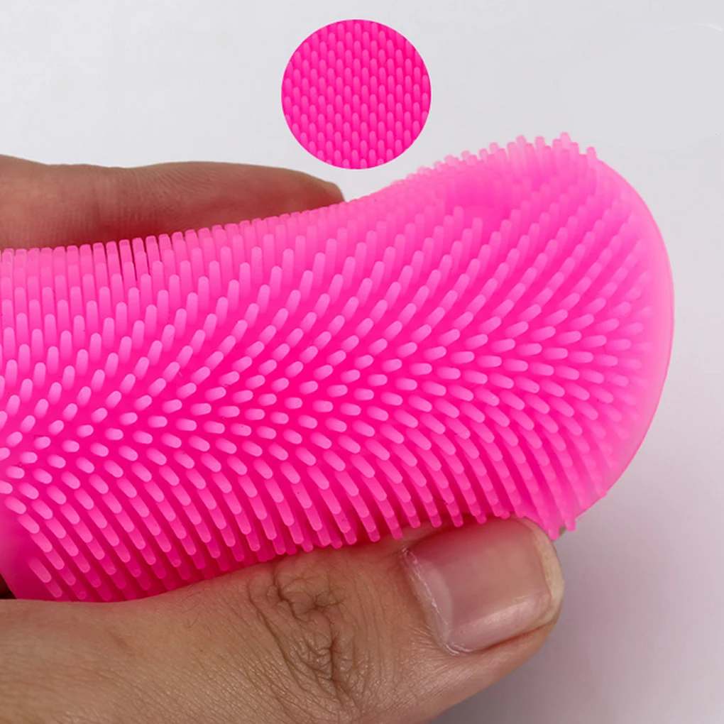 

2018 Large Heart-shaped Cleansing Makeup Remover Silicone Face Massage Child Baby Infant Shampoo Brush Facial Cleanser