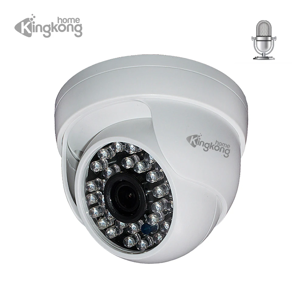 Kingkonghome IP Camera 1080P Built in Mic Audio Network Camera Day font b Night b font