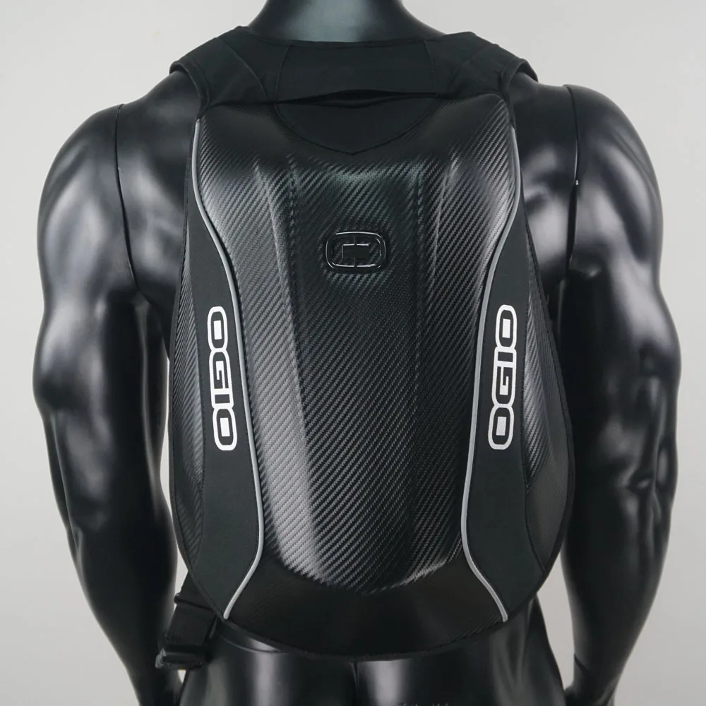 

OGIO Motorcycle backpack Knight package Riding moto Travel bag Hard shell package Racing car Double shoulder band Waterproof Bag