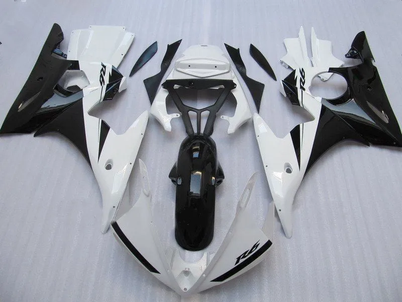 Набор обтекателей для мотоцикла YZFR6 03 04 05 YZF R6 2003 2004 2005 YZF600 модный белый черный