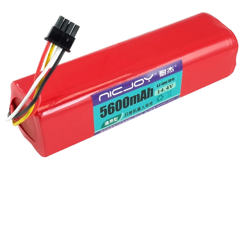 

14.4V 5600mAh Battery for Xiaomi mijia Robot Vacuum Cleaner Li-ion Sweeper Accessories Parts Rechargeable High quility