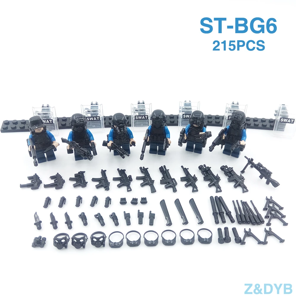 SWAT 215pcs