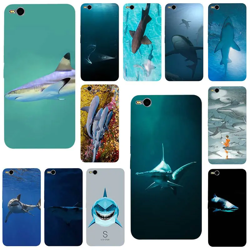 Soft TPU Cell Phone Cases Seashell Sea for HTC One M7 M8 M9 M10 E9 Plus U11 A9 Desire 530 630 626 628 816 820 Ocean Fish Sharks |
