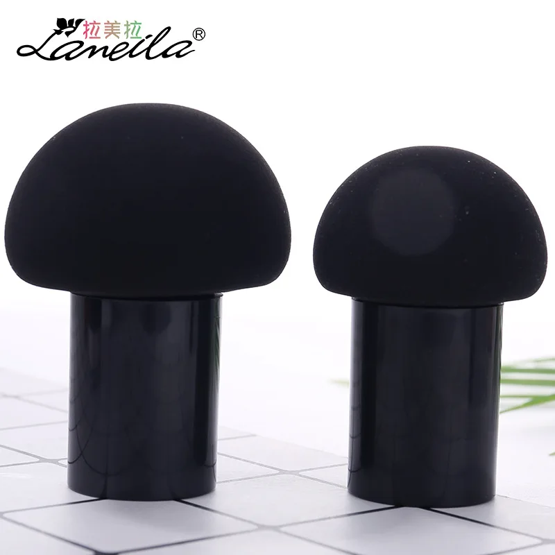 Lameila bigger in water mushroom shaped puff easy to carry wet dry dual use for facial concealer foundation sponge puff LM062
