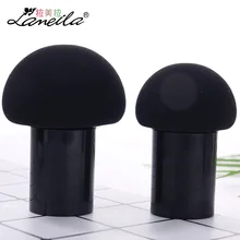 Lameila bigger in water mushroom shaped puff easy to carry wet dry dual use for facial concealer foundation sponge puff LM062