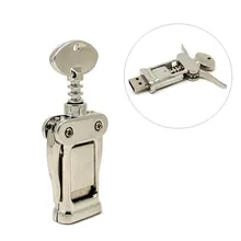 Модная металлическая ручка из нержавеющей стали, открывалка для бутылок вина, usb 2,0, флешка, 4 Гб, USB флеш-накопитель, 8 ГБ, 16 ГБ, 32 ГБ, 64 ГБ, карта памяти