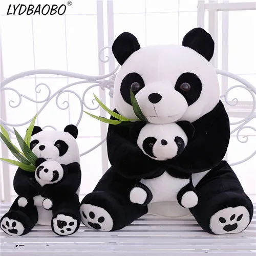 25CM-33CM-Sitting-Mother-Baby-Panda-Plush-Toys-Soft-Stuffed-Dolls-Pillows-Kids-Toy-Gifts-ZJF (2)