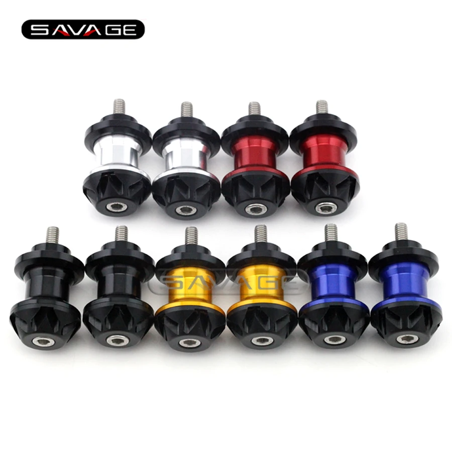 

For TRIUMPH DAYTONA 675 2006-2008, STREET TRIPLE/R 2007-2012 Motorcycle CNC Aluminum Swingarm Spools slider 6mm stand screws