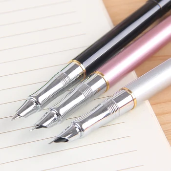 

Dei 0.38mm Extremely fine Fountain pen Stainless steel Classic body Stationery Office school supplies S681