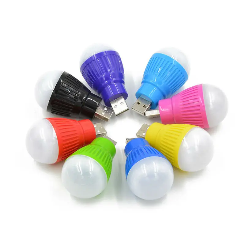 Portable USB Book Reading Light, Computer Keyboard Interface Plug-In Small LED Table Lamp Nightlight