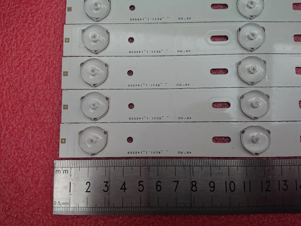 Novo kit 10 PCS 6LED 525 milímetros