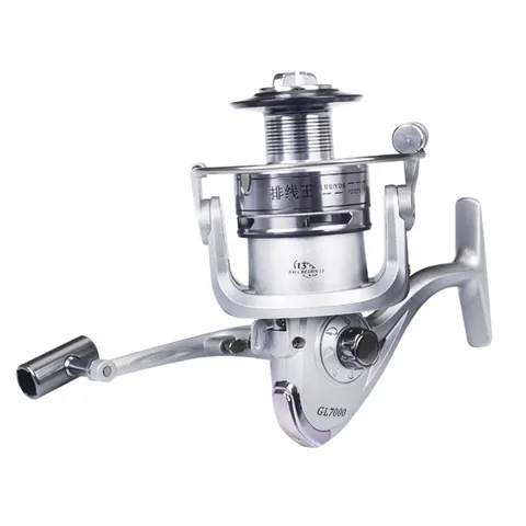 Carretel de Pesca de Metal Roda de Fiar Carretel de Linha de Pesca do Mar Vara de Pesca Inoxidável Peixe Roda Pólo Distante Loer Aço