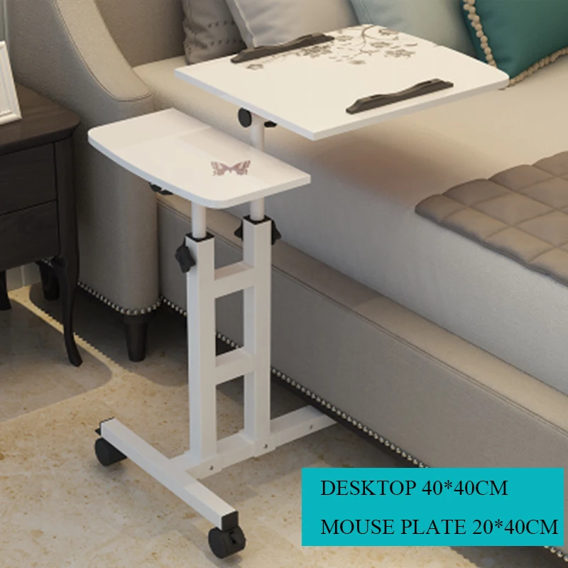  Foldable Computer Table 64*40CM Adjustable Portable Laptop Desk Rotate Laptop Bed Table Can be Lift