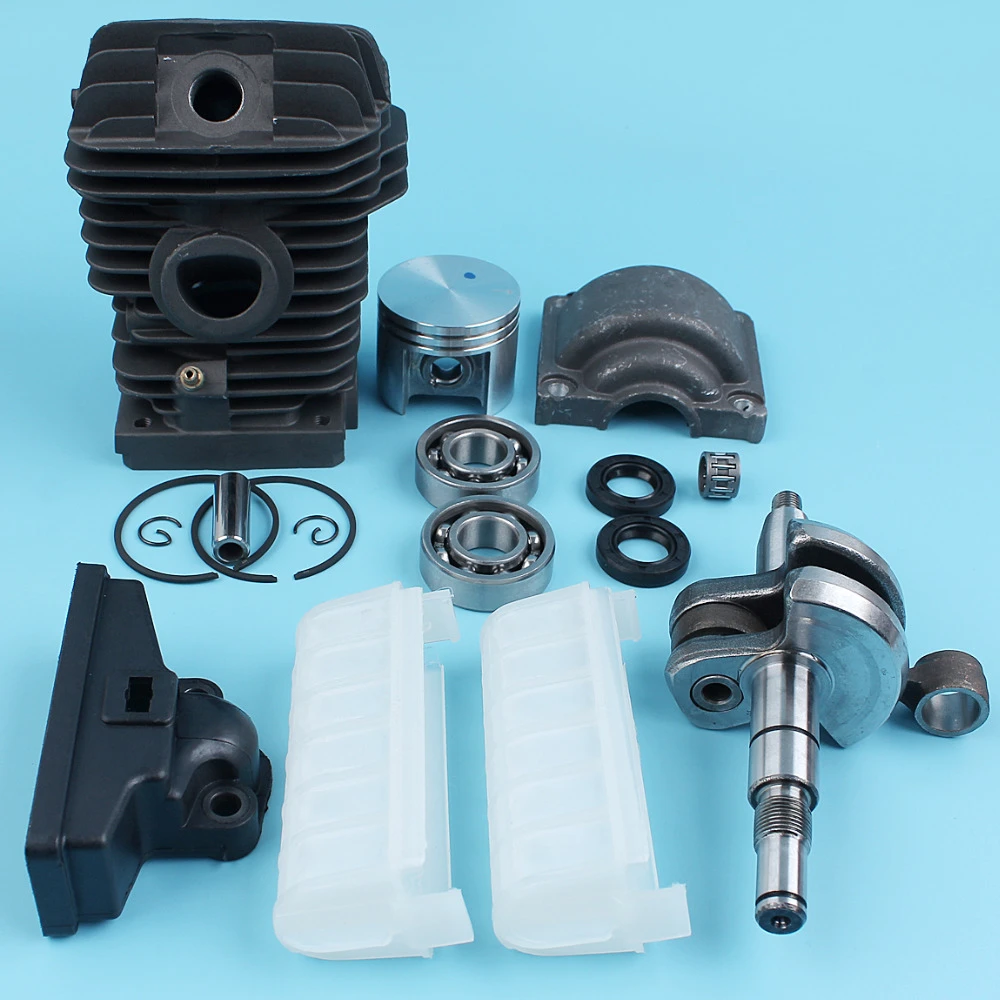Kit de rodamientos de cigüeñal para motor de pistón de cilindro, 42,5mm, para STIHL 023 025 MS230 jaula de agujas de motosierra, sellos de aceite, piezas nuevas|stihl kit|stihl cylinder kitchainsaw cylinder