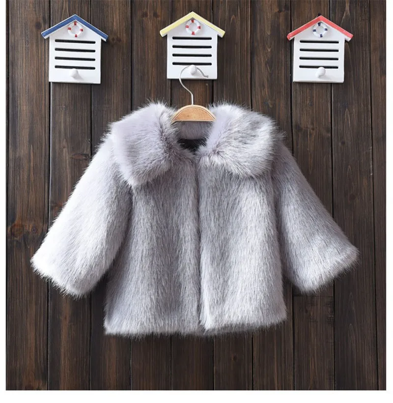 CROAL CHERIE 60-160cm Fashion Fur Baby Winter Jackets And Coats Thicken Girls Winter Fur Coat Newborn Snowsuit Kids Outerwear (1)