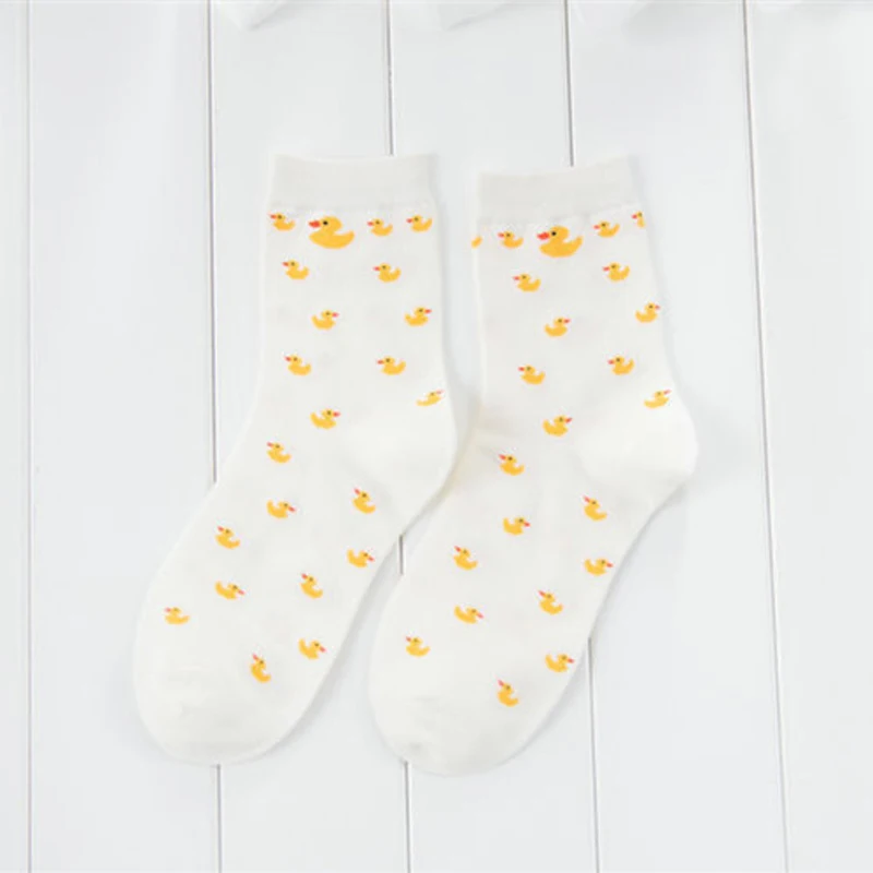 1 пара женские носки с героями мультфильмов для девочек Kawaii теплые мягкие удобные