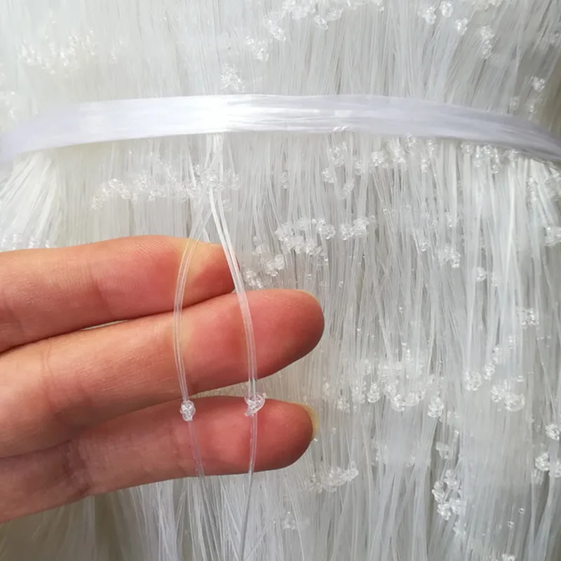 0.25mm-0.6mm semi-finished fishing nets sticky nets nylon net gillnet rede de pesca Fishing supplies outdoor product fish tool