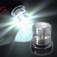 360 Gradi Marine Barca di Navigazione di Ancoraggio Luce Luminosa Eccellente 12 V Tutti I Round Barca Luce Della Lampada Bianca 6300 K LED luce di navigazione