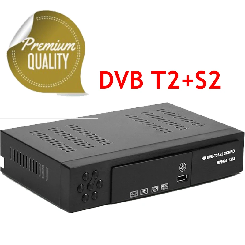 

2018 MPEG4 DMYCO DVB T2+S2 HD Digital Satellite receiver TV Tuner Receivable MPEG4 Free Shipping Support bisskey dvb-t2 dvb-s2