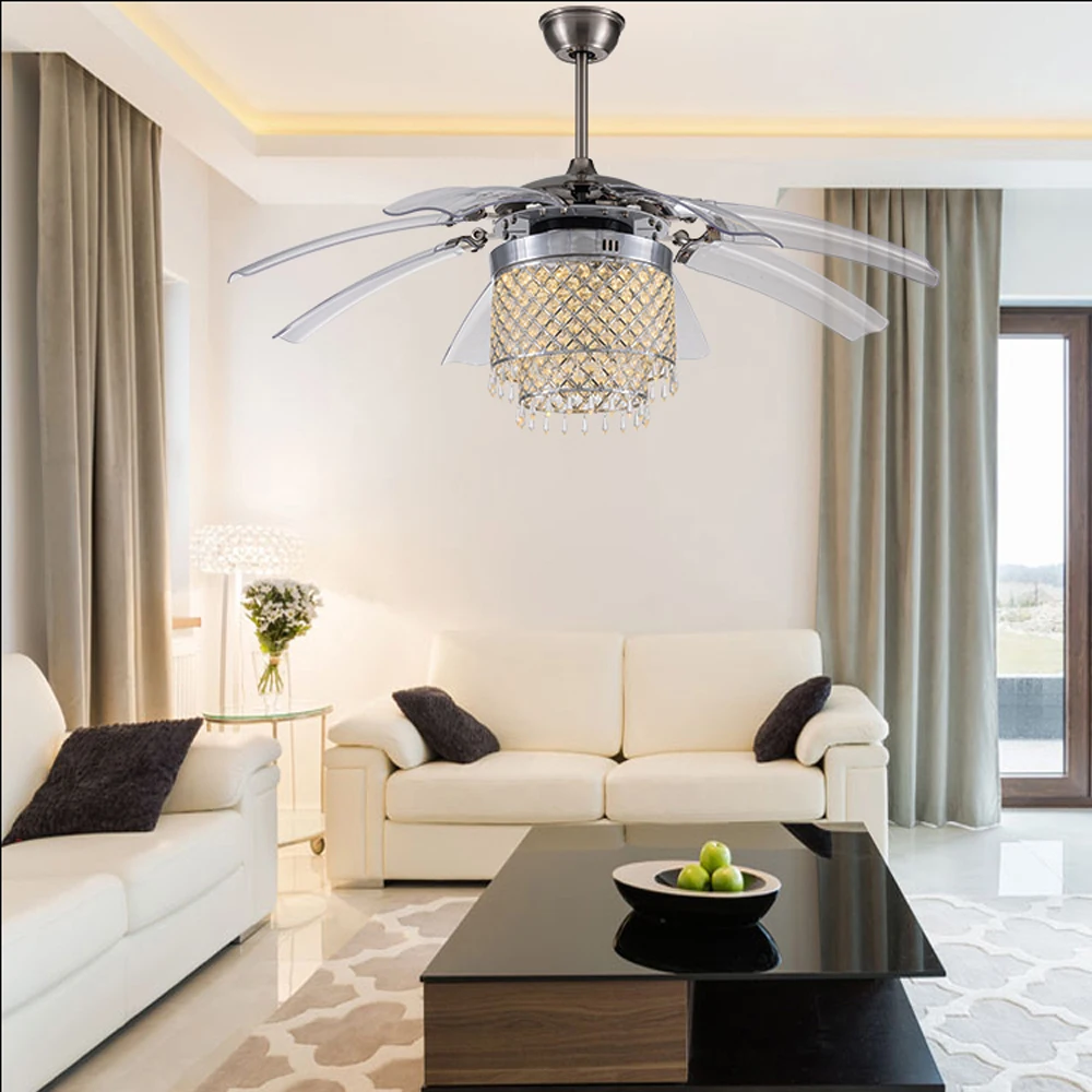 

LED Modern Iron Acryl Ceiling Fan LED Lamp.LED Light.Ceiling Lights.LED Ceiling Light.Ceiling Lamp For Foyer Bedroom