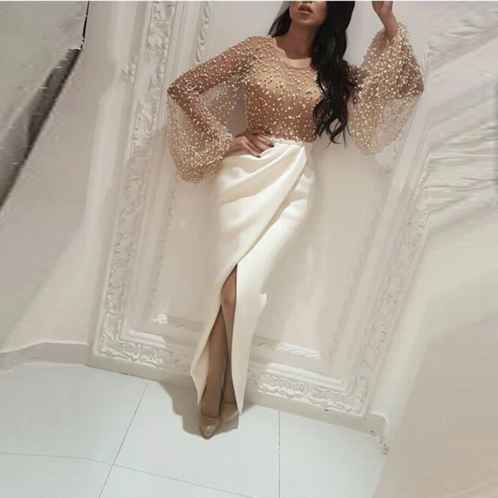 

2019 New Arrival Myhtxyameixue Formal Evening Scoop None Straight Full Floor-length Satin Natural Regular Simple Evening Dresses