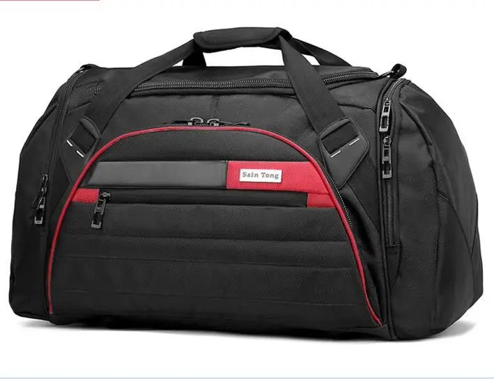 Cheap hot travel bag travel bag luggage shoulder large capacity waterproof travel bag male ...