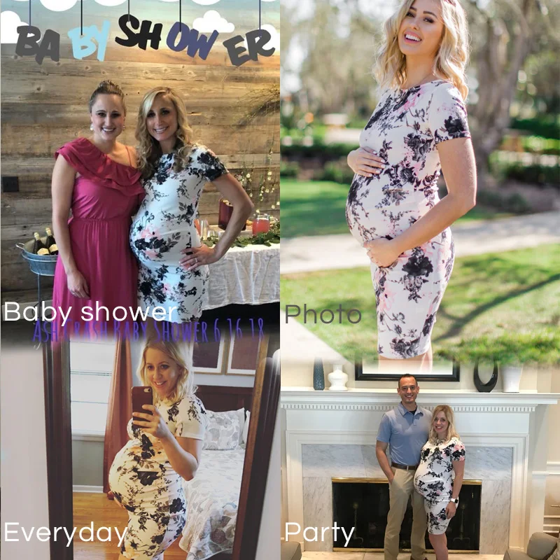 maternity dress customers show AS1747 002