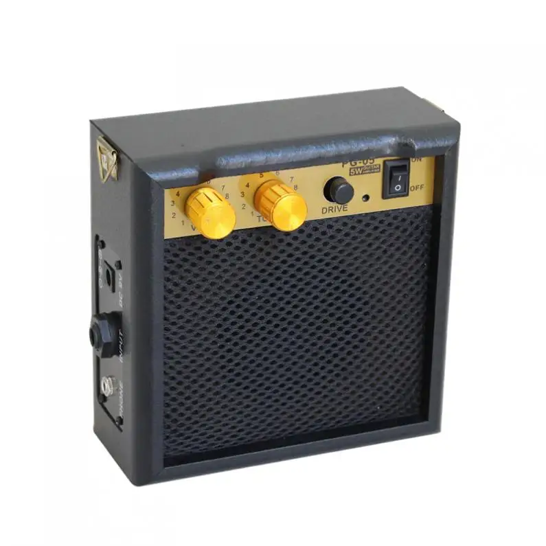 Mini 5W 9V гитарный усилитель динамик для акустической электрической гитары